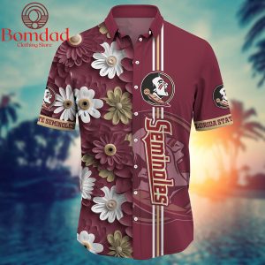 Florida State Seminoles Fan Flower Hawaii Shirts