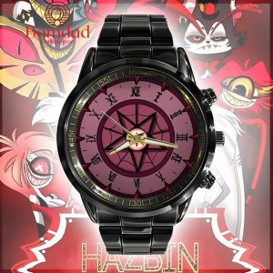 Hazbin Hotel Anime Steel Black Watch