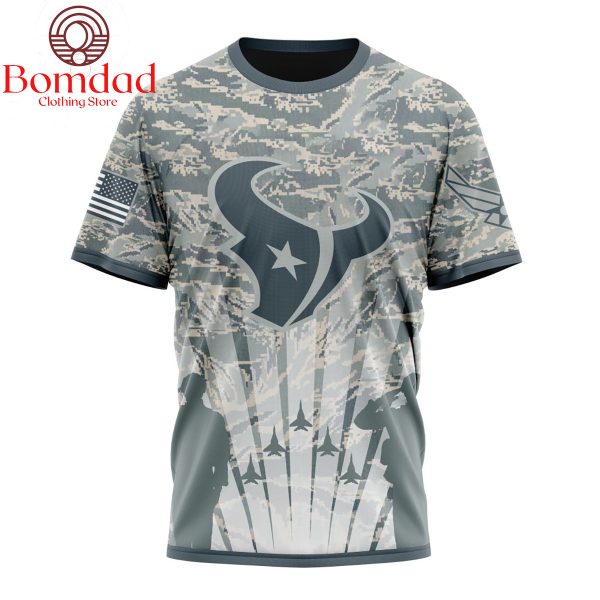 Houston Texans Honor US Air Force Veterans Hoodie Shirts