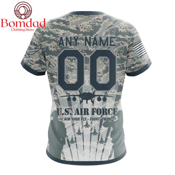 Jacksonville Jaguars Honor US Air Force Veterans Hoodie Shirts