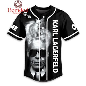 Karl Lagerfeld Just Not This Earth Personalized Baseball Jersey