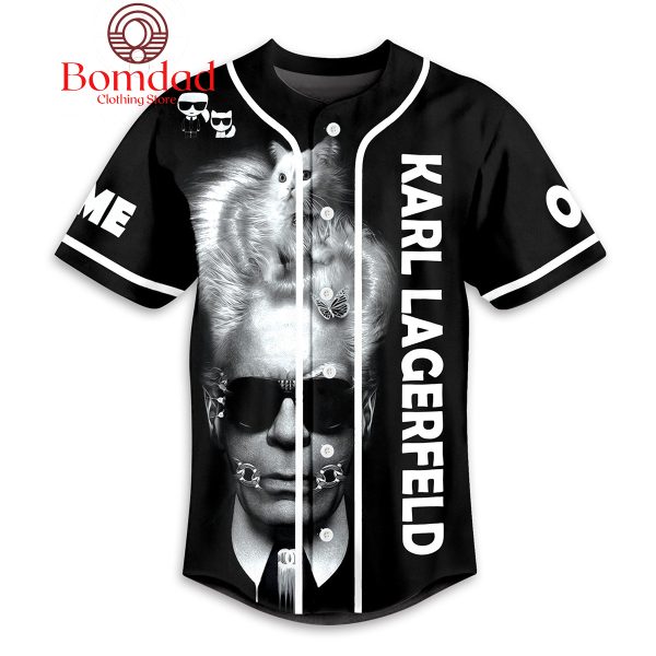 Karl Lagerfeld Just Not This Earth Personalized Baseball Jersey