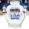Kentucky Wildcats Basketball Staring 5 Fan Hoodie Shirt Blue