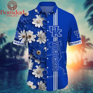 Kentucky Wildcats Fan Flower Hawaii Shirts