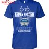 Illinois Fighting Illini God First Second Family Then Basketball T Shirt