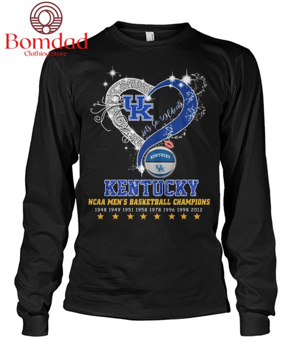 Kentucky Wildcats NCAA Basketball Champions T Shirt