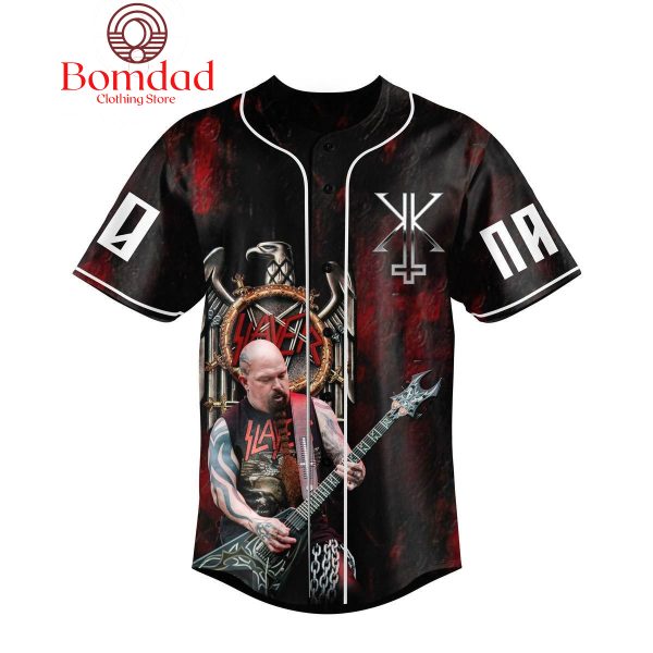 Kerry King The Hell I Rise Personalized Baseball Jersey