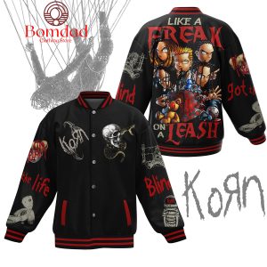 Korn Like A Freak Fan Baseball Jacket