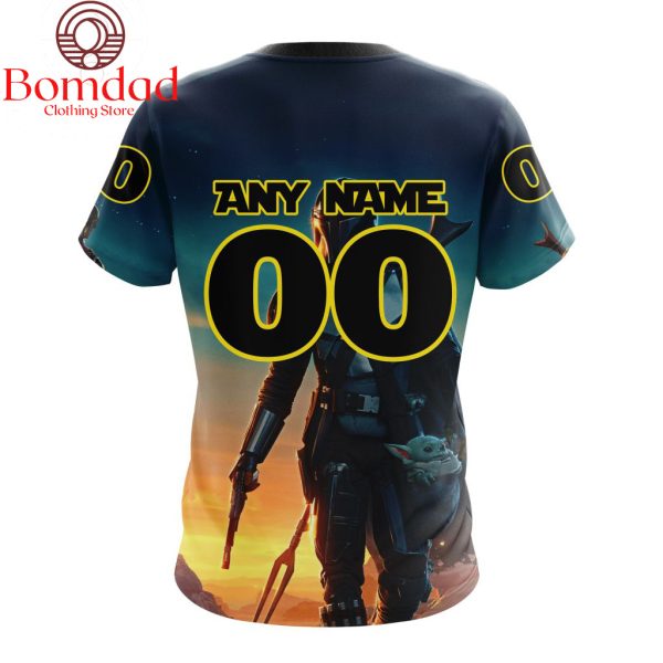 Los Angeles Kings Star Wars The Mandalorian Personalized Hoodie Shirts