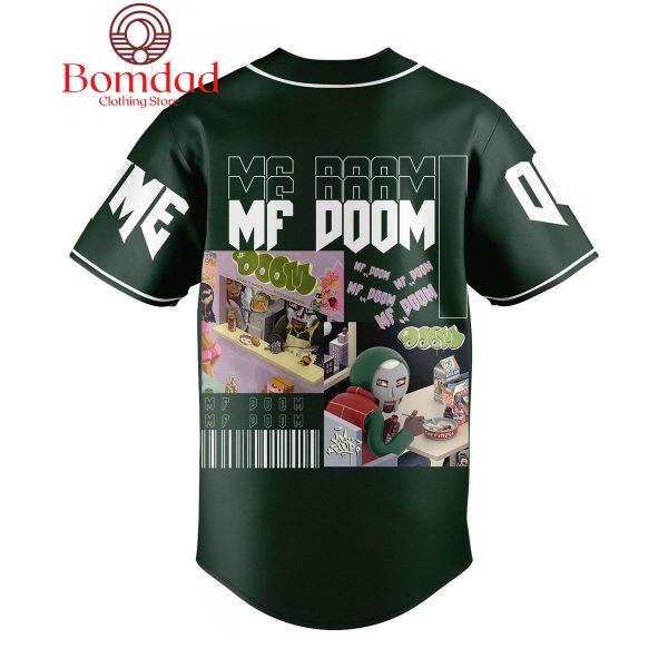 MF Doom Doomsday Personalized Fan Baseball Jersey