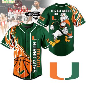 Miami Hurricanes Fan Loyal Personalized Baseball Jersey