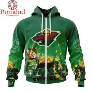 Minnesota Wild St. Patrick’s Day Personalized Hoodie Shirts