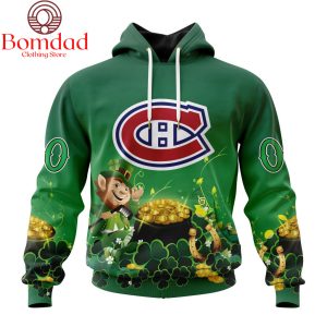 Montreal Canadiens St. Patrick’s Day Personalized Hoodie Shirts