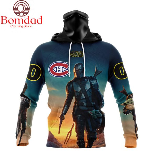 Montreal Canadiens Star Wars The Mandalorian Personalized Hoodie Shirts
