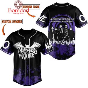 Motionless in White Stupid Lie Stupid Games Personalized Baseball Jersey