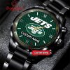 Philadelphia Eagles Fan Personalized Black Steel Watch