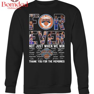 New York Knicks Forever Fan T Shirt