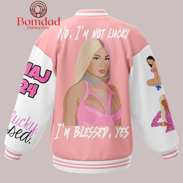 Nicki Minaj Yes I’m Blessed Baseball Jacket