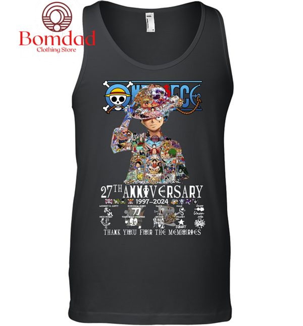 One Piece 17 Anniversary The Memories Fan T Shirt