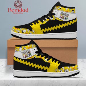 Peanuts And Charlie Brown Fan Air Jordan 1 Shoes
