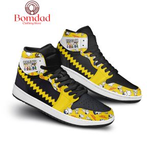 Peanuts And Charlie Brown Fan Air Jordan 1 Shoes