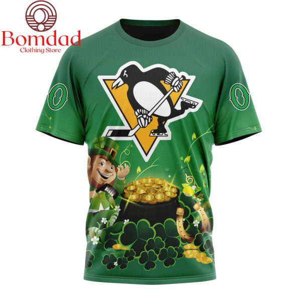 Pittsburgh Penguins St. Patrick’s Day Personalized Hoodie Shirts