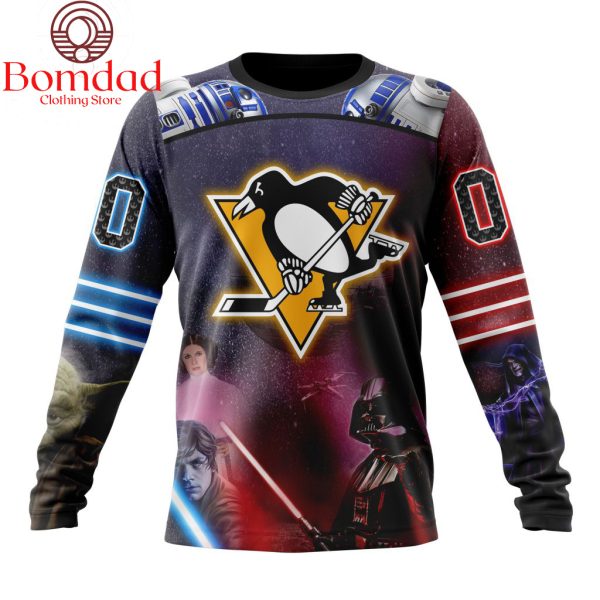 Pittsburgh Penguins Star Wars Collaboration Personalized Hoodie Shirts