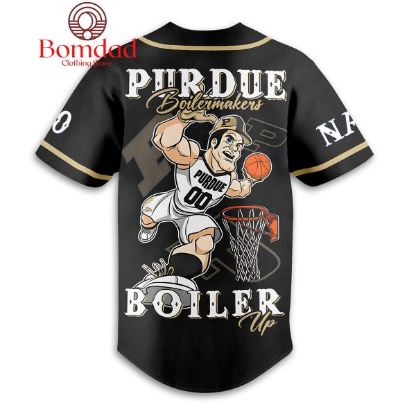 Purdue Boilermakers Boil Up Personalized Baseball Jersey