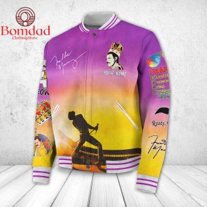Queen Freddie Mercury The Bigger The Better In Everything Personalized Baseball Jacket