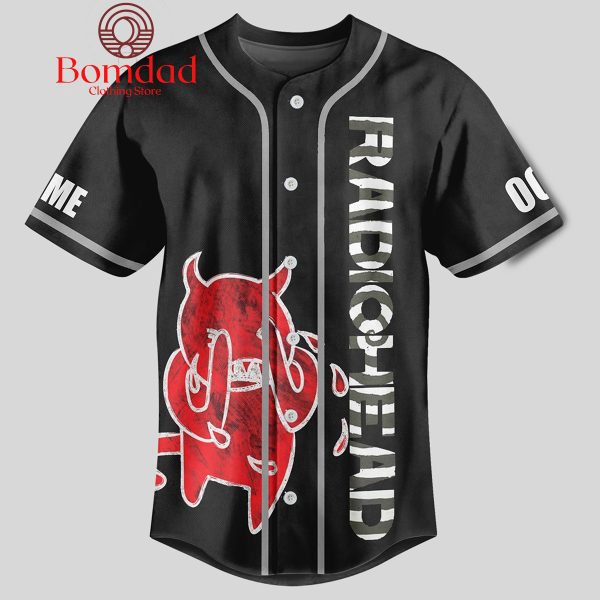 Radiohead I Have Paper Here Personalized Baseball Jersey