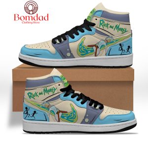 Rick And Morty Fan Air Jordan 1 Shoes