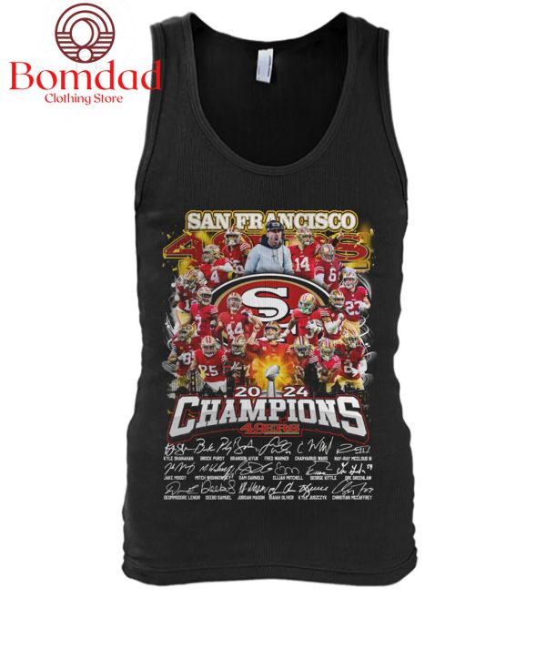 San Francisco 49ers 2024 Champions Fan Proud T Shirt