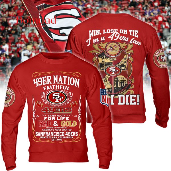 San Francisco 49ers Nations Stay Faithful Fan Hoodie Shirts