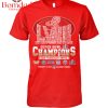 Super Bowl Champions Chiefs Back To Back T Shirt
