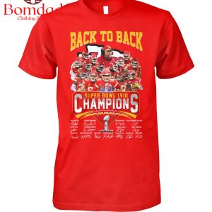 Super Bowl Champions Back To Back Chiefs Kingdom T Shirt