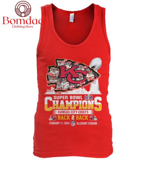 Super Bowl Champions Chiefs Back To Back T Shirt