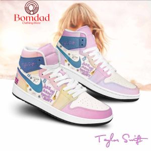 Taylor Swift True Star White Air Jordan 1 Shoes