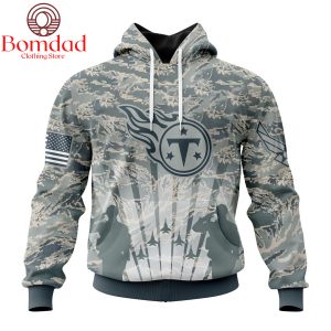 Tennessee Titans Honor US Air Force Veterans Hoodie Shirts
