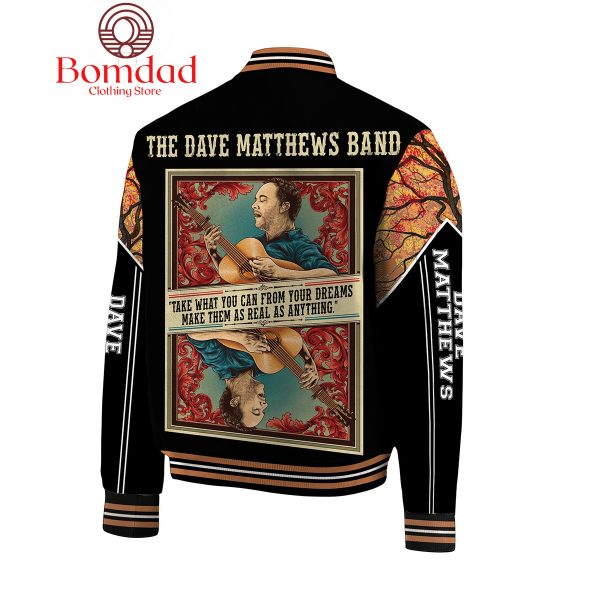 The Dave Matthews Band Card Game Baseball Jacket