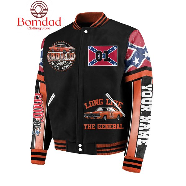 The Dukes Of Hazzard Love Live The General Personalized Baseball Jacket