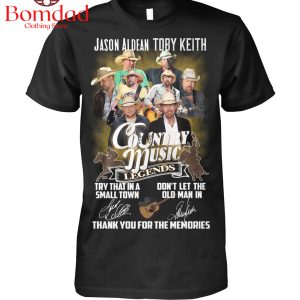 Toby Keith Jason Aldean Country Music T Shirt