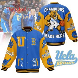 UCLA Bruins Love Fan Baseball Jacket