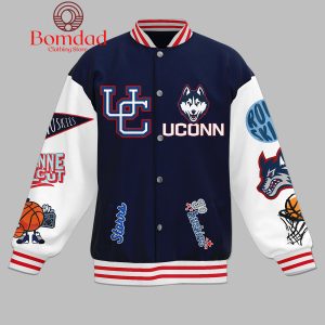 Uconn Huskies Forever Baseball Jacket