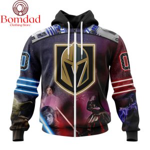 Vegas Golden Knights Star Wars Collaboration Personalized Hoodie Shirts