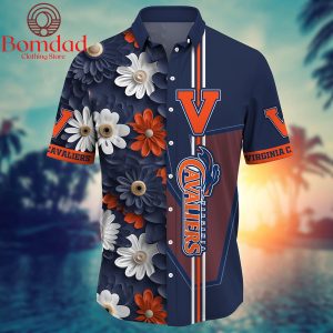 Virginia Cavaliers Fan Flower Hawaii Shirts