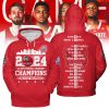 2024 NC State Wolfpack 2024 Champions ACC Men’s Basketball White Hoodie Shirts