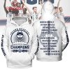 2024 Uconn Huskies Champions Big East Navy City Horizon Design Hoodie Shirts