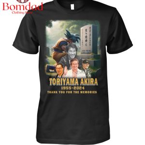 Akira Toriyama 1955 2024 Dragon Ball Thank You Forever T-Shirt