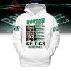 All Stars Boston Celtics Starting 6 Basketball Hoodie Shirts Green Version