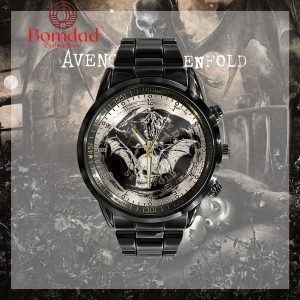 Avenged Sevenfold The Skull Bat Fan Black Watch